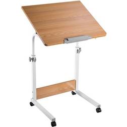 Mount-It! Rolling Laptop Computer Desk White