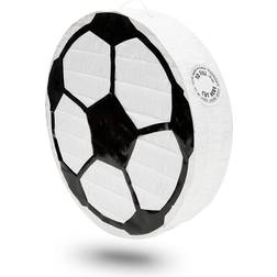 Soccer Ball Pinata for Sports Themed Birthday Party Decorations, Small (12.8 x 12.8 x 3 Inches)