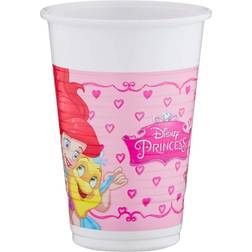 Procos Plastic Cups Disney Princess 200ml 8pcs