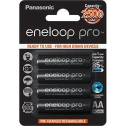 Panasonic Eneloop Pro AA Compatible 4-pack