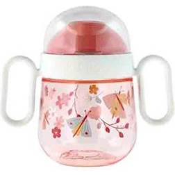 Mepal Mio Non Spill Sippy Cup 200 ml Flowers & Butterflies