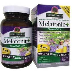 Nature's Answer Melatonin+, 5 mg 60