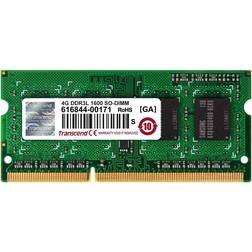 Transcend SO-DIMM DDR3 1600MHz 4GB (TS512MSK64W6H-I)