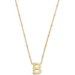 Kendra Scott Letters A-Z Pendant Necklace - Gold
