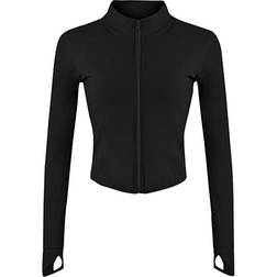 Gihuo Women's Athletic Workout Jacket