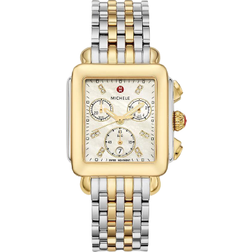 Michele Deco Two-Tone 18k Gold Diamond (MWW06A000776)