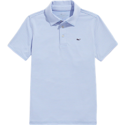 Vineyard Vines Boy's Bradley Stripe Sankaty Polo