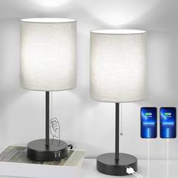 Minimalist Modern Table Lamp 17.3" 2