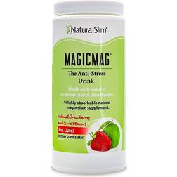 FeelinGirl NaturalSlim Magicmag Anti Stress Drink Mix 226g Strawberry and Lime