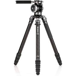 Benro Mammoth TMTH44C 4-Section CF Tripod with WH15 2-Way Wildlife Fluid Head