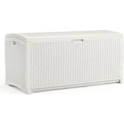 Suncast 99 Gallon Resin Wicker Box (Building Area )