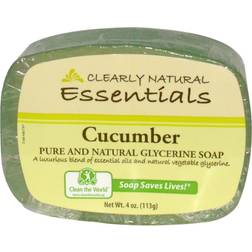 Clearly Natural Pure & Natural Glycerine Soap Cucumber 4oz