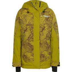 Adidas Terrex 2-Layer Insulated Snow Graphic Jacket - Puloli/Shamar