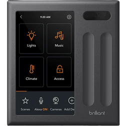 Brilliant All-in-One Smart Home Control 2-Switch Panel