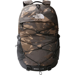 The North Face Borealis Backpack - New Taupe Green Snowcap Mountains Print/Tnf Black