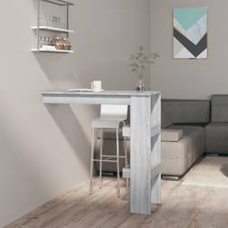 vidaXL grey sonoma Bistro Bar Table 50x45cm