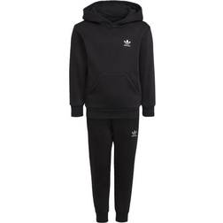 Adidas Kid's Adicolor Hoodie Set - Black (HK2958)