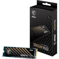 MSI SPATIUM M450 M.2 2280 1TB PCI-Express 4.0 x4, NVMe 1.4 3D NAND Internal Solid State Drive (SSD)