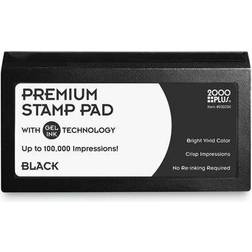 Cosco Microgel Stamp Pad for 2000 PLUS, 3 1/8 x 6 1/6, Black