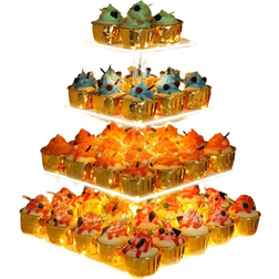 YestBuy 4 Tier Cupcake Cake Stand