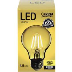 Feit Electric 3765062 3.6 watt A-Line A19 Filament LED Bulb Yellow