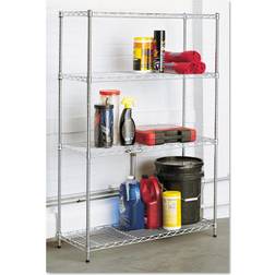 Alera Residential 4-Shelf Wire Shelving System