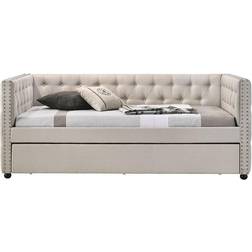Acme Furniture Romona Beige Sofa 86" 3 Seater