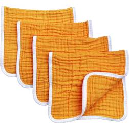 Synrroe Burp Cloth Sets 20x10" 4-Pack