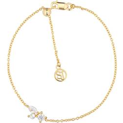 Sif Jakobs Adria Tre Bracelet - Gold/Pearl/Transparent