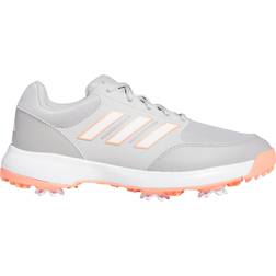 Adidas Women's Tech Response 3.0 Golf Shoes, 7.5, Grey/White/Coral Gray