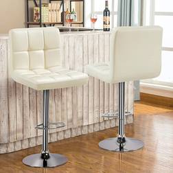 Yaheetech Swivel Armless Chairs Bar Stool 36.5" 4