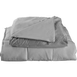 Sealy Soft Plush Weight Blanket Gray (182.9x121.9)