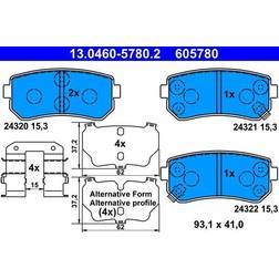 ATE Bromsbeläggssats, skivbroms 13.0460-5780.2