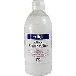 Vallejo Acrylic Fluid Medium Gloss, 500 ml