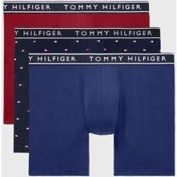 Tommy Hilfiger Men's Stretch Boxer Brief 3Pk Blue Velvet
