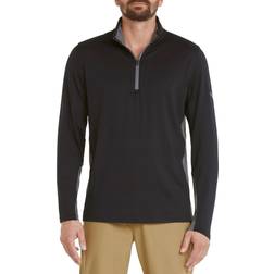 Puma Men's Gamer Quarter-Zip Golf Sweatshirt - Black