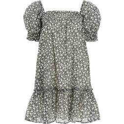 Tory Burch Smocked Mini Dress