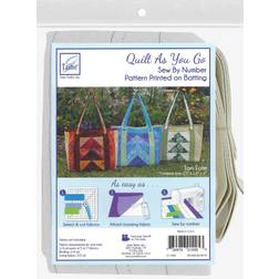 Quilt As You Go Tote Bag Tori 1/pack