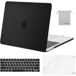 MOSISO Compatible with MacBook Pro 13 inch Case M2 2023, 2022, 2021-2016 A2338 M1 A2251 A2289 A2159 A1989 A1708 A1706, Plastic Hard Shell&Keyboard Cover&Screen Protector&Storage Bag