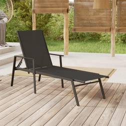 vidaXL Sun Lounger Steel