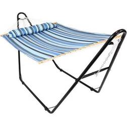 Sunnydaze QUILTED 2 PERSON HAMMOCK UNIVERSAL STAND