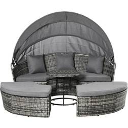 OutSunny 5 Pieces Outdoor Lounge Set