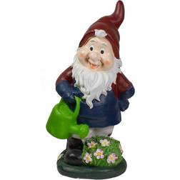 Northlight Seasonal 20in. Gnome with Watering Can Garden Statue