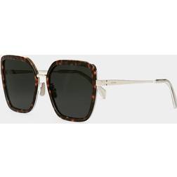 Celine CL40221U-52A-58 58mm 145mm 18mm Havana