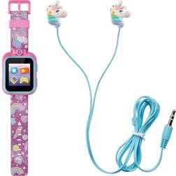iTouch Kid's Purple Glitter Unicorn Silicone 42mm with Earbuds Gift