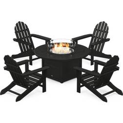 Polywood Classic Adirondack Outdoor Lounge Set