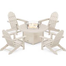 Polywood Classic Adirondack Outdoor Lounge Set