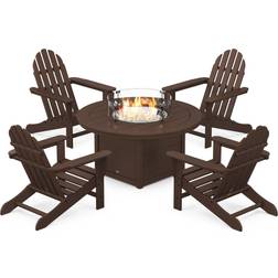 Polywood Classic Adirondack Outdoor Lounge Set