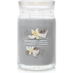 Yankee Candle Smoked Vanilla & Cashmere Scented Candle 20oz