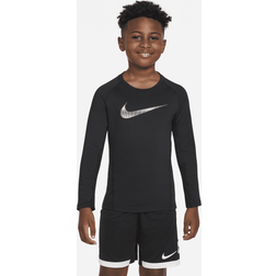 Nike Pro Warm Big Kids' (Boys' Long-Sleeve Top in Black, DV3244-010 Black